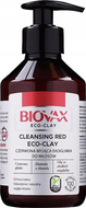 Biovax czerwona myjąca ekoglinka do włosów 200ml