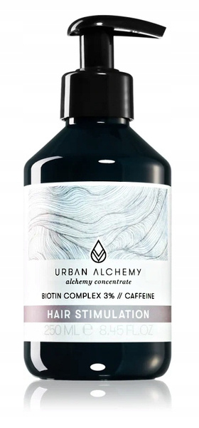 Eliksir z biotyną i kofeiną stymulujący wzrost włosów Urban Alchemy 250ml