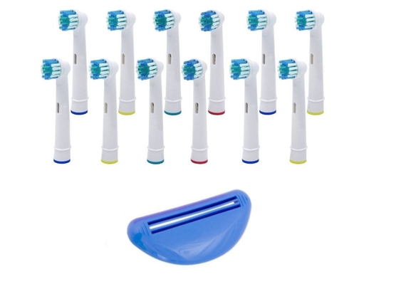Końcówki do szczoteczek Oral-B 12szt + gratis