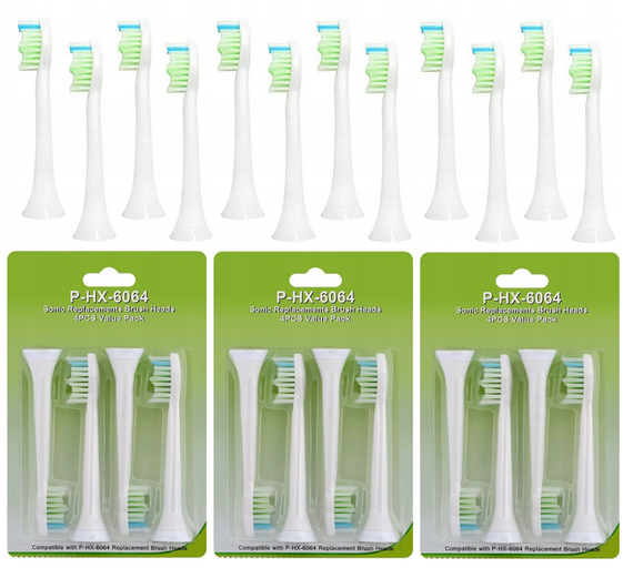 Końcówki do szczoteczek Sonicare Philips 12szt