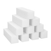 10szt x Blok polerski biały kostka zestaw 10 sztuk