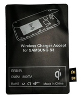 Adapter QI Samsung Galaxy S5 Odbiornik Ładowarka 
