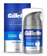 Gillette balsam krem nawilżający po goleniu 3w1 