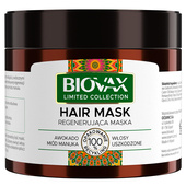 Maska do włosów z awokado i miodem manuka regenerująca  Biovax Hair Mask