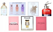 Perfumy damskie Lancome Dior Prada próbki 8szt