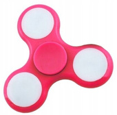 Zabawka antystresowa spinner świecący led prezent hand fidget spinner