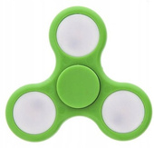 Zabawka antystresowa świecący led prezent hand fidget spinner