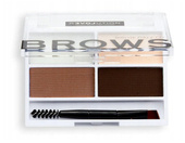 Zestaw do stylizacji brwi efekt laminacji Revolution Relove Pallette Medium 