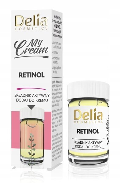 Ampułka retinol serum do kremu na zmarszczki Delia My Cream