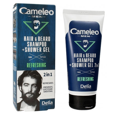 Delia Cameleo szampon żel do włosów, brody i pod prysznic 2w1