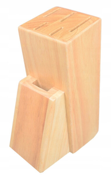 Drewniany stojak na noże organizer 25cm