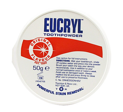 Eucryl Oryginal Proszek do zębów wybielający nalot 50g