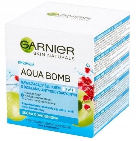 Garnier Aqua Bomb żel-krem do twarzy na dzień 50ml