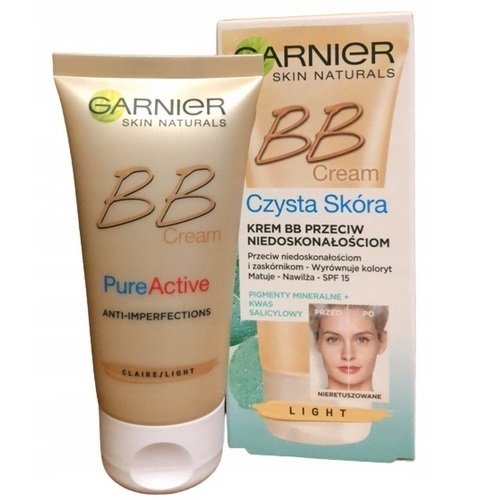 Garnier Skin Naturals krem podkład BB przeciw niedoskonałościom