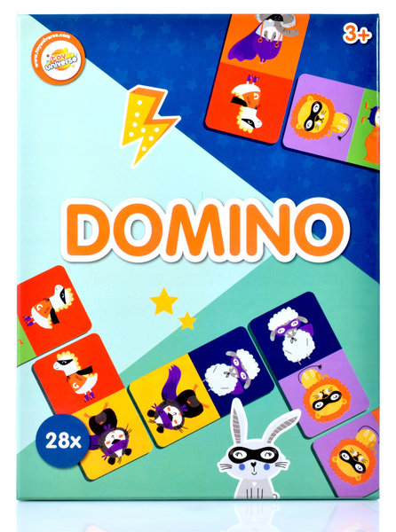 Gra Dla Dzieci Domino Zwierzątka Prezent