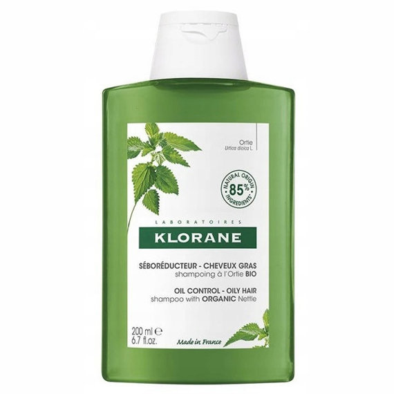 Klorane szampon regulujący sebum do włosów tłustych 200 ml