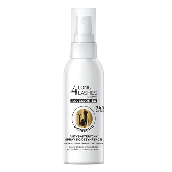 LONG4LASHES spray do dezynfekcji akcesorów kosmetycznych