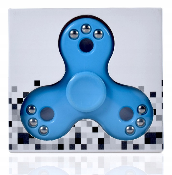 Oryginalny Hand Fidget Spinner Niebieski Zabawka