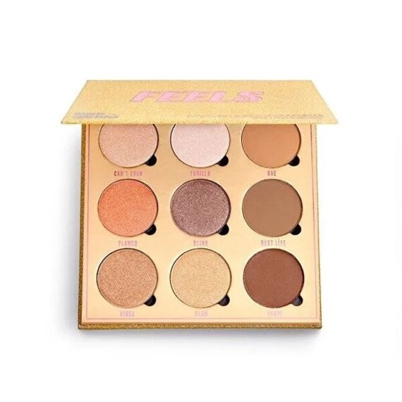 Paleta do konturowania twarzy Bronzer Rozświetlacz Makeup Obsession Feels