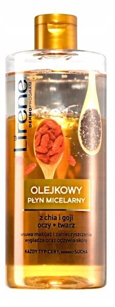 Płyn micelarny z ekstraktem chia i goji Lirene olejkowy dermoprogram 