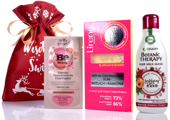 Serum ujędrniające brzych + kosmetyki dla kobiet zestaw gratis prezent