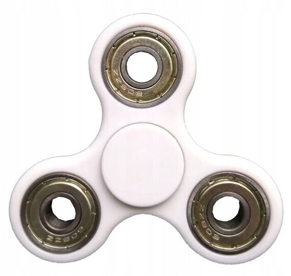 Spinner zabawka antystresowa gadżet oryginalny hand spinner biały 