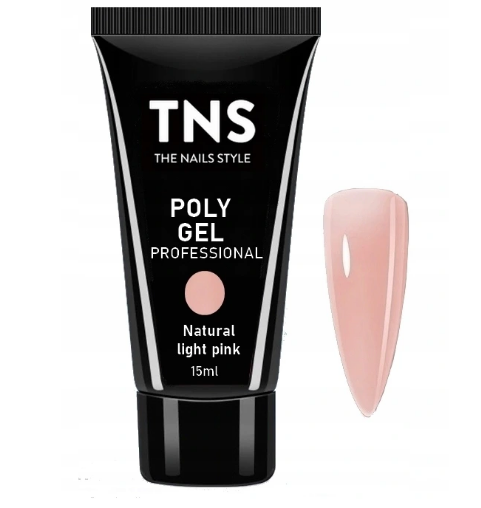 TNS PolyGel Akrylożel Natural Light Pink 15ml