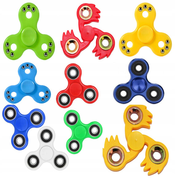 Zabawka antystresowa gadżet dla każdego Hand Fidget Spinner 10 szt Spiner