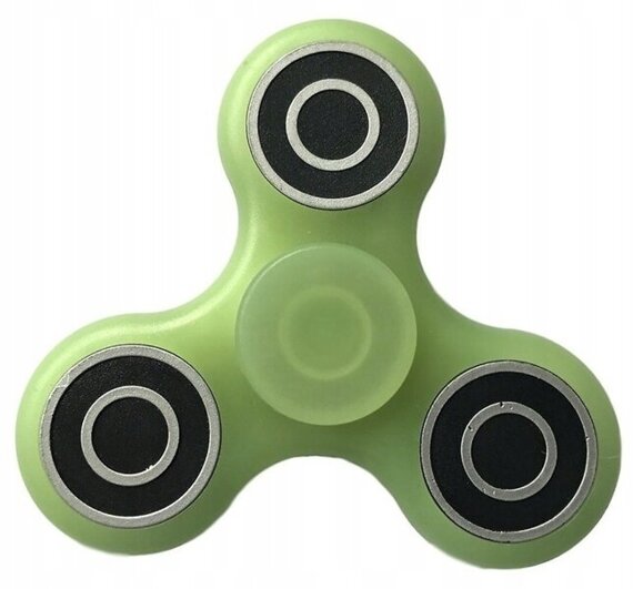 Zabawka antystresowa prezent oryginalny hand fidget spinner świecący