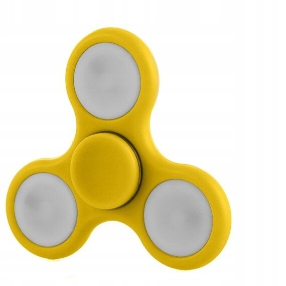 Zabawka antystresowa spinner świecący led prezent hand fidget spinner