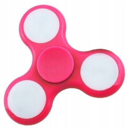 Zabawka antystresowa spinner świecący led prezent hand fidget spinner