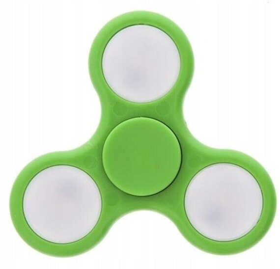 Zabawka antystresowa świecący led prezent hand fidget spinner