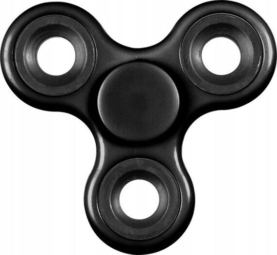 Zabawka antystresowa zręcznościowa oryginalny Hand Fidget Spinner czarny